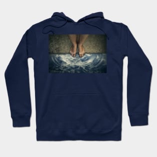 at the edge Hoodie